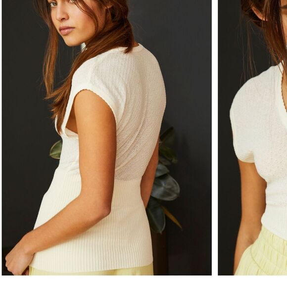 Free People Adrienne Baby Tee - Picture 3 of 5